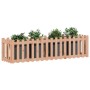 Arriate elevado jardín valla madera maciza Douglas 200x50x50 cm en Macetas y jardineras | Comprar online en Foru.es