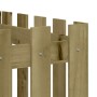 Arriate elevado jardín valla madera impregnada pino 200x50x50cm en Macetas y jardineras | Comprar online en Foru.es
