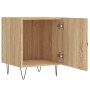 Mesita de noche madera de ingeniería roble Sonoma 40x40x50 cm de vidaXL, Mesitas de noche - Ref: Foro24-827554, Precio: 37,29...
