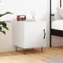 Mesita de noche madera de ingeniería blanco 40x40x50 cm de vidaXL, Mesitas de noche - Ref: Foro24-827548, Precio: 38,26 €, De...