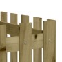 Arriate elevado jardín valla madera impregnada pino 200x50x70cm en Macetas y jardineras | Comprar online en Foru.es