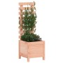 Jardinera con estantería madera maciza Douglas 39x39,5x114 cm en Macetas y jardineras | Comprar online en Foru.es