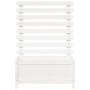 Jardinera estantería madera maciza pino blanco 79x39,5x114 cm en Macetas y jardineras | Comprar online en Foru.es