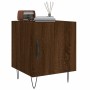Mesitas noche 2 uds madera ingeniería marrón roble 40x40x50 cm de vidaXL, Mesitas de noche - Ref: Foro24-827563, Precio: 46,8...