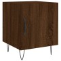 Mesitas noche 2 uds madera ingeniería marrón roble 40x40x50 cm de vidaXL, Mesitas de noche - Ref: Foro24-827563, Precio: 46,8...