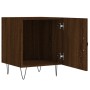 Mesitas noche 2 uds madera ingeniería marrón roble 40x40x50 cm de vidaXL, Mesitas de noche - Ref: Foro24-827563, Precio: 46,8...