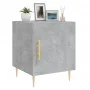 Mesitas noche 2 uds madera ingeniería gris hormigón 40x40x50 cm de vidaXL, Mesitas de noche - Ref: Foro24-827541, Precio: 47,...
