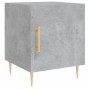 Mesitas noche 2 uds madera ingeniería gris hormigón 40x40x50 cm de vidaXL, Mesitas de noche - Ref: Foro24-827541, Precio: 47,...
