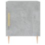 Mesitas noche 2 uds madera ingeniería gris hormigón 40x40x50 cm de vidaXL, Mesitas de noche - Ref: Foro24-827541, Precio: 47,...