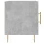 Mesitas noche 2 uds madera ingeniería gris hormigón 40x40x50 cm de vidaXL, Mesitas de noche - Ref: Foro24-827541, Precio: 47,...