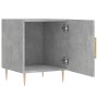 Mesitas noche 2 uds madera ingeniería gris hormigón 40x40x50 cm de vidaXL, Mesitas de noche - Ref: Foro24-827541, Precio: 47,...