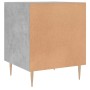 Mesitas noche 2 uds madera ingeniería gris hormigón 40x40x50 cm de vidaXL, Mesitas de noche - Ref: Foro24-827541, Precio: 47,...