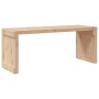 Banco de jardín extensible madera maciza pino 212,5x40,5x45 cm en Bancos de jardín | Comprar online en Foru.es