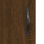 Mesita de noche madera de ingeniería marrón roble 40x40x50 cm de vidaXL, Mesitas de noche - Ref: Foro24-827562, Precio: 40,47...