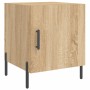 Mesitas noche 2 uds madera ingeniería roble Sonoma 40x40x50 cm de vidaXL, Mesitas de noche - Ref: Foro24-827587, Precio: 56,3...