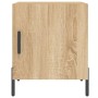 Mesitas noche 2 uds madera ingeniería roble Sonoma 40x40x50 cm de vidaXL, Mesitas de noche - Ref: Foro24-827587, Precio: 56,3...