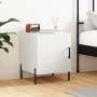 Mesita de noche madera de ingeniería blanco 40x40x50 cm de vidaXL, Mesitas de noche - Ref: Foro24-827580, Precio: 45,40 €, De...