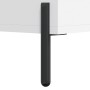 Mesita de noche madera de ingeniería blanco 40x40x50 cm de vidaXL, Mesitas de noche - Ref: Foro24-827580, Precio: 45,40 €, De...