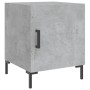 Mesitas noche 2 uds madera ingeniería gris hormigón 40x40x50 cm de vidaXL, Mesitas de noche - Ref: Foro24-827573, Precio: 52,...