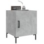 Mesitas noche 2 uds madera ingeniería gris hormigón 40x40x50 cm de vidaXL, Mesitas de noche - Ref: Foro24-827573, Precio: 52,...