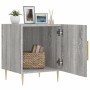 Mesitas noche 2 uds madera ingeniería gris Sonoma 40x40x50 cm de vidaXL, Mesitas de noche - Ref: Foro24-827545, Precio: 66,20...