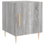 Mesitas noche 2 uds madera ingeniería gris Sonoma 40x40x50 cm de vidaXL, Mesitas de noche - Ref: Foro24-827545, Precio: 66,20...