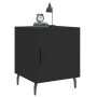 Mesitas de noche 2 uds madera de ingeniería negro 40x40x50 cm de vidaXL, Mesitas de noche - Ref: Foro24-827599, Precio: 55,22...