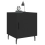 Mesitas de noche 2 uds madera de ingeniería negro 40x40x50 cm de vidaXL, Mesitas de noche - Ref: Foro24-827599, Precio: 55,72...
