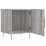 Mesitas noche 2 uds madera ingeniería gris Sonoma 40x40x50 cm de vidaXL, Mesitas de noche - Ref: Foro24-827545, Precio: 66,20...
