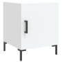 Mesita de noche madera de ingeniería blanco 40x40x50 cm de vidaXL, Mesitas de noche - Ref: Foro24-827564, Precio: 42,52 €, De...