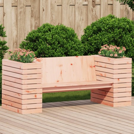 Banco con jardineras madera maciza Douglas 167,5x60x65 cm en Sofás de exterior | Comprar online en Foru.es