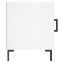 Mesita de noche madera de ingeniería blanco 40x40x50 cm de vidaXL, Mesitas de noche - Ref: Foro24-827564, Precio: 42,52 €, De...
