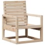 Silla de jardín madera maciza de pino 57,5x63x76 cm en Sillas de jardín | Comprar online en Foru.es