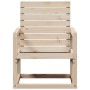 Silla de jardín madera maciza de pino 57,5x63x76 cm en Sillas de jardín | Comprar online en Foru.es