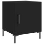 Mesitas de noche 2 uds madera de ingeniería negro 40x40x50 cm de vidaXL, Mesitas de noche - Ref: Foro24-827567, Precio: 54,20...