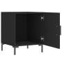Mesitas de noche 2 uds madera de ingeniería negro 40x40x50 cm de vidaXL, Mesitas de noche - Ref: Foro24-827567, Precio: 54,20...
