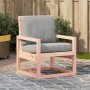 Silla de jardín madera maciza Douglas 57,5x63x76 cm en Sillas de jardín | Comprar online en Foru.es