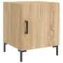 Mesitas noche 2 uds madera ingeniería roble Sonoma 40x40x50 cm de vidaXL, Mesitas de noche - Ref: Foro24-827571, Precio: 52,3...