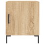 Mesitas noche 2 uds madera ingeniería roble Sonoma 40x40x50 cm de vidaXL, Mesitas de noche - Ref: Foro24-827571, Precio: 52,3...