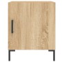 Mesita de noche madera de ingeniería roble Sonoma 40x40x50 cm de vidaXL, Mesitas de noche - Ref: Foro24-827570, Precio: 41,20...