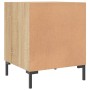 Mesita de noche madera de ingeniería roble Sonoma 40x40x50 cm de vidaXL, Mesitas de noche - Ref: Foro24-827570, Precio: 41,20...