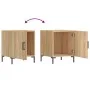 Nachttisch aus Sonoma-Eichenholzwerkstoff, 40 x 40 x 50 cm von vidaXL, Nachttische - Ref: Foro24-827570, Preis: 40,70 €, Raba...