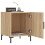 Mesita de noche madera de ingeniería roble Sonoma 40x40x50 cm de vidaXL, Mesitas de noche - Ref: Foro24-827570, Precio: 41,20...