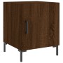 Mesitas noche 2 uds madera ingeniería marrón roble 40x40x50 cm de vidaXL, Mesitas de noche - Ref: Foro24-827579, Precio: 53,7...
