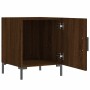 Mesitas noche 2 uds madera ingeniería marrón roble 40x40x50 cm de vidaXL, Mesitas de noche - Ref: Foro24-827579, Precio: 53,7...