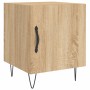 Mesitas noche 2 uds madera ingeniería roble Sonoma 40x40x50 cm de vidaXL, Mesitas de noche - Ref: Foro24-827555, Precio: 45,9...