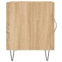 Mesitas noche 2 uds madera ingeniería roble Sonoma 40x40x50 cm de vidaXL, Mesitas de noche - Ref: Foro24-827555, Precio: 45,9...