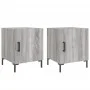 Nachttische 2 Stk. Ingenieurholz Sonoma grau 40x40x50 cm von vidaXL, Nachttische - Ref: Foro24-827577, Preis: 71,92 €, Rabatt: %