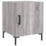 Mesitas noche 2 uds madera ingeniería gris Sonoma 40x40x50 cm de vidaXL, Mesitas de noche - Ref: Foro24-827577, Precio: 72,82...