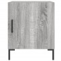 Mesitas noche 2 uds madera ingeniería gris Sonoma 40x40x50 cm de vidaXL, Mesitas de noche - Ref: Foro24-827577, Precio: 72,82...